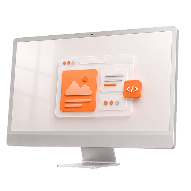 Web Application Development — hero illustration